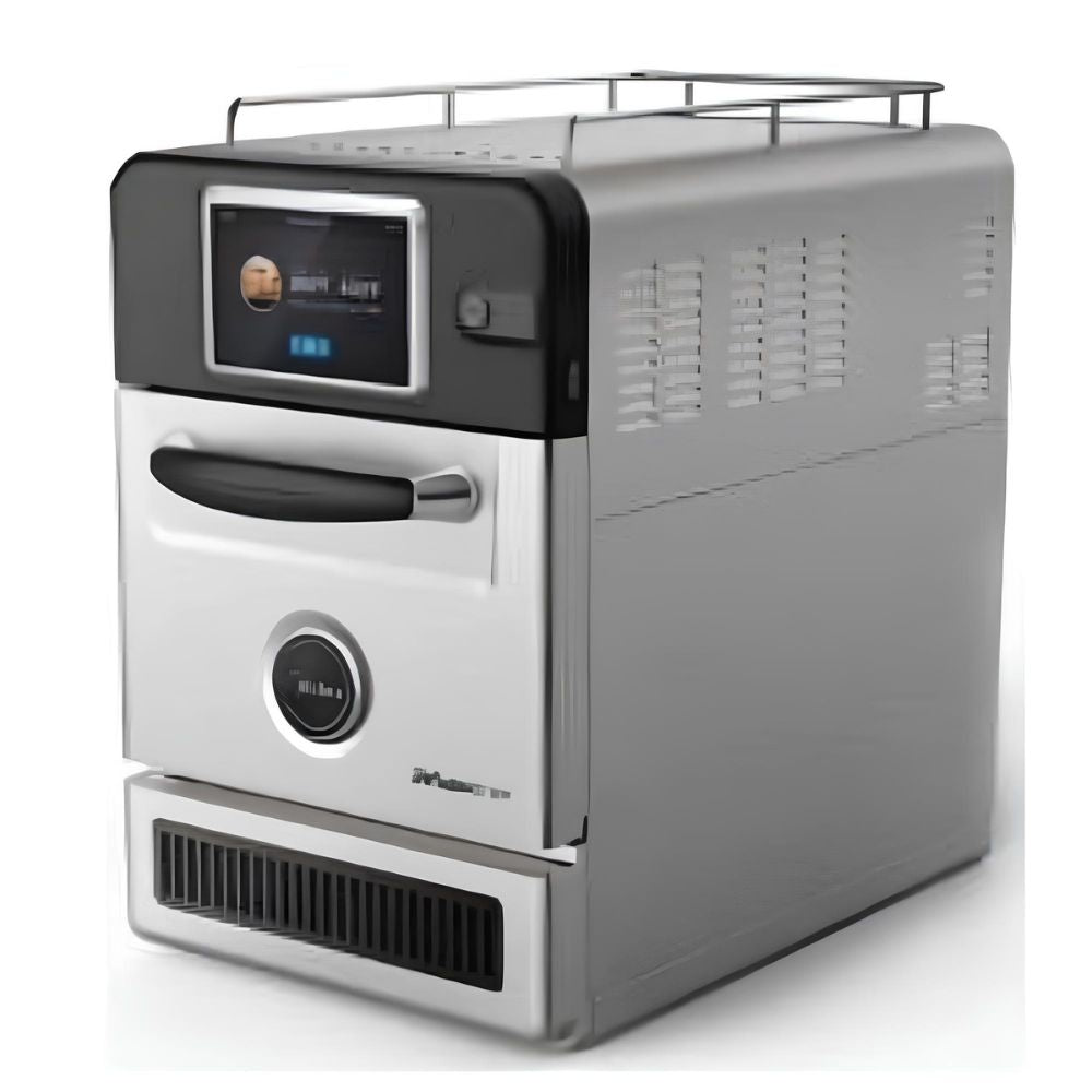 MIGSA G1 | Horno | Pizzería Cafetería Restaurante | Mostrador Digital | Pantalla táctil Conectividad USB Menú Funciónes Inteligentes Automática Magnetrón Dual | Eléctrico | Acero Inoxidable | Pizza Pizzería Gourmet Brasserie Cafetería Restaurante Triple Acción Luz Interior Configuración Pizzas Pizzería Hotel Comedor Cocina Negocio Imagen Ilustrativa