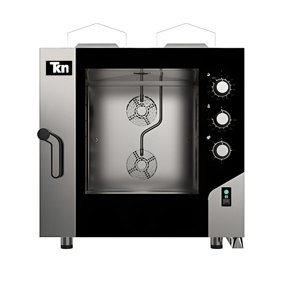 HORNO SINERGIAS TEKNIKITCHEN MKF 664 G S | Horno de Convección con Inyección de Vapor | Sistema de Combustión a Gas | 2 Motores Bidireccionales | Panadería Restaurante Hotel  Panadería Pastelería Restaurante Cocina Industrial Banquetes Pan Masa Hoteles Cafeterías Estadios Arenas Empresas de Servicio Alimentación 