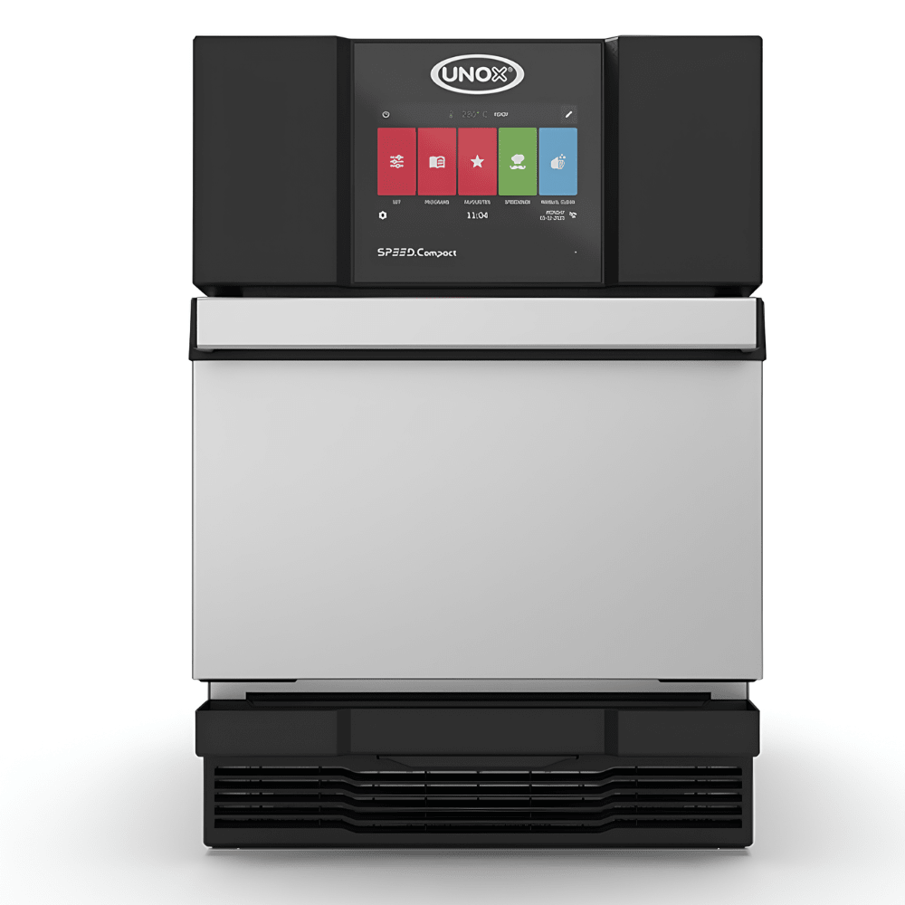 HORNO UNOX XEMA-01NS-MCDS-NP | Horno Profesional de Convección | Cocción Acelerada | Eléctrico | Restaurante Cafeteria Hotel | Horno de Convección Eléctrico Gas para Panadería Pastelería Pan Pasteles Galletas Acero Inoxidable Restaurante Cocina Industrial Pizzería Negocio