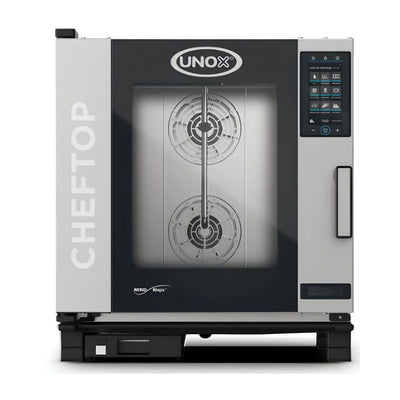 HORNO UNOX XEVC-0711-GPRM-MS | Horno Mixto | Gas | Restaurantes panaderías pastelerías pizzerías cafeterías hoteles cocinas industriales comedores industriales supermercados negocios de producción de alimentos