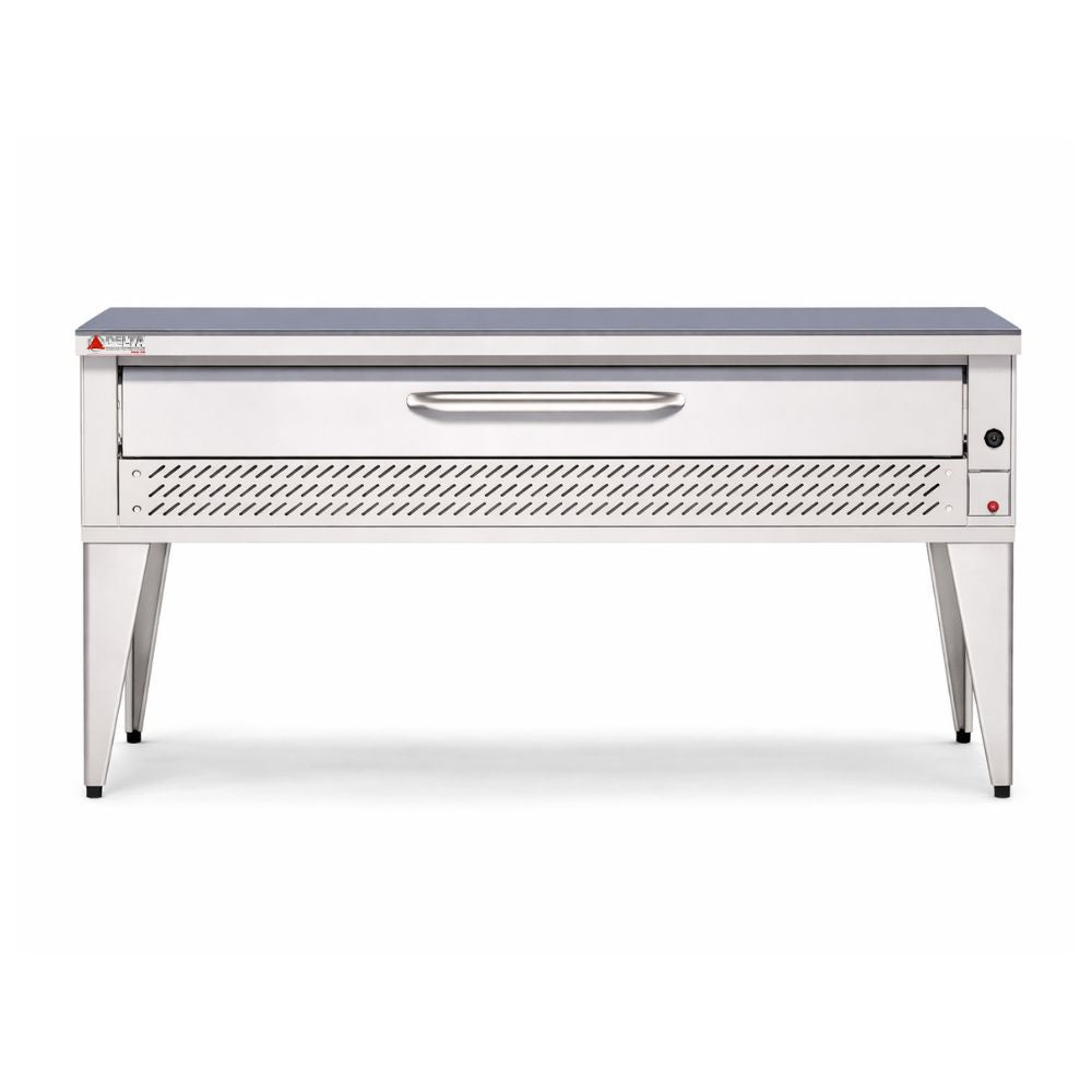 HORNO DELTA PIZZA-3 | Horno Pizzero | Capacidad para 3 Pizas de 0.40 cm Ø | Pizzería Restaurante Hotel Horno Pizzero Piedra Refactaria Comida Rapida Restaurante Bar Pizzeria Gourmet Tiendas Convivencia Cafetería Hotel Negocio Profesional Gourmet