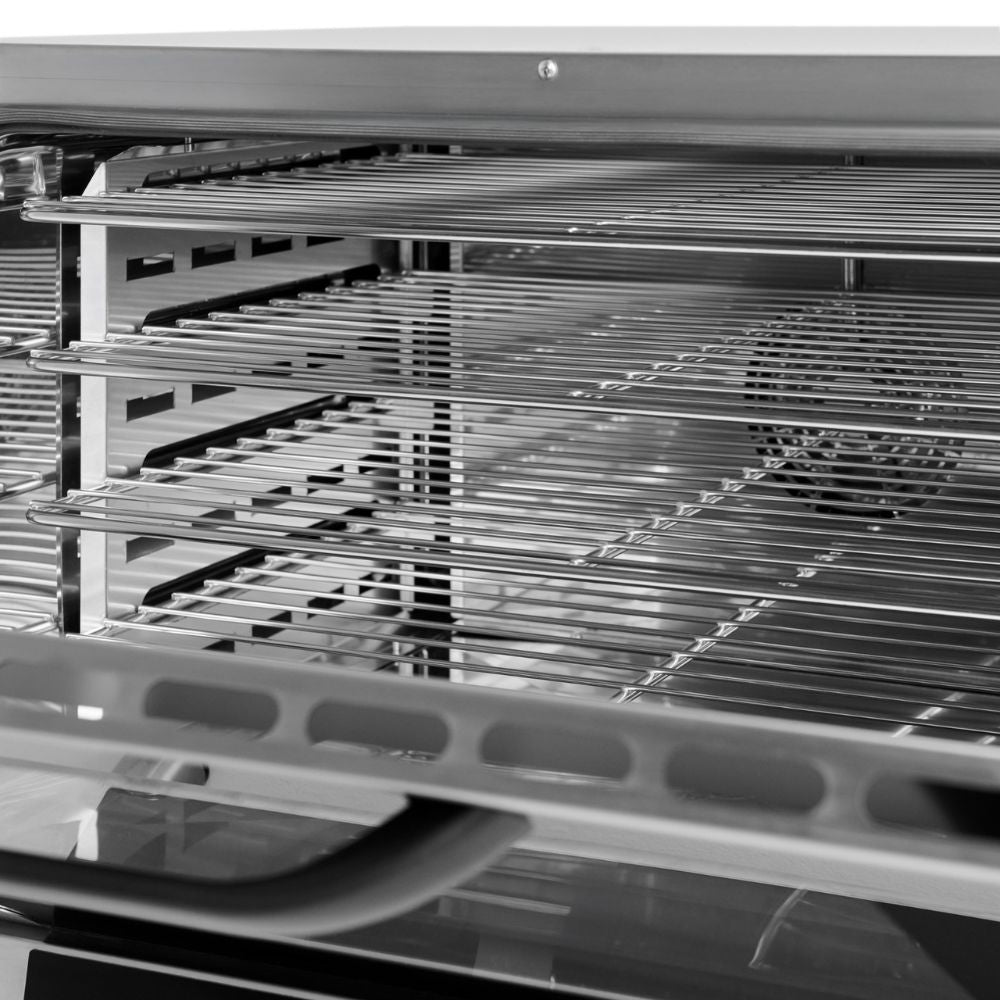 HORNO DE CONVECCIÓN TKN TEKNIKITCHEN EKF 464 D UD | Convección con Inyección de Vapor | 4 Parrillas 45 x 65 cm | Acero Inoxidable | Panadería Restaurante Cocina Industrial