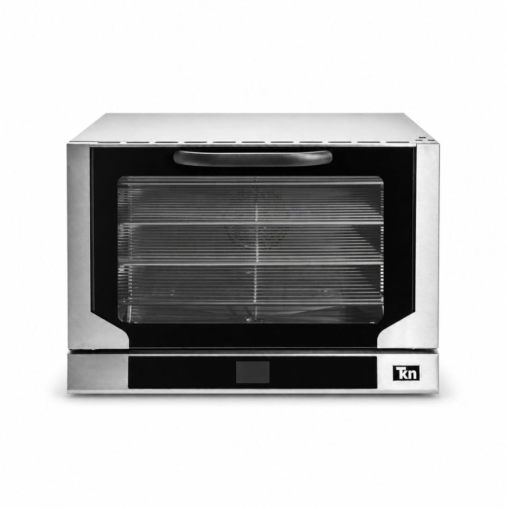 HORNO DE CONVECCIÓN TKN TEKNIKITCHEN EKF 464 D UD | Convección con Inyección de Vapor | 4 Parrillas 45 x 65 cm | Acero Inoxidable | Panadería Restaurante Cocina Industrial