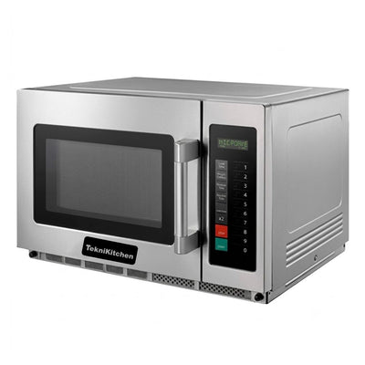 HORNO DE MICROONDAS TKN TEKNIKITCHEN TKH18TC | Microondas Comercial Doble Magnetrón | 34 L / 1800 W | Acero Inoxidable | Restaurante Cafetería Cocina Industrial