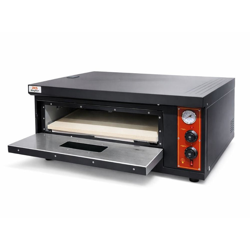 HORNO KINGSTAR HPKG | Horno para Pizza | Gas | Pizzería Restaurante | Horno para Pizza Pizzero de Banda Cámara Piedra Comercial Industrial Acero Inoxidable Pizzería Restaurante Cocina Comercial Pastes Pan Negocio