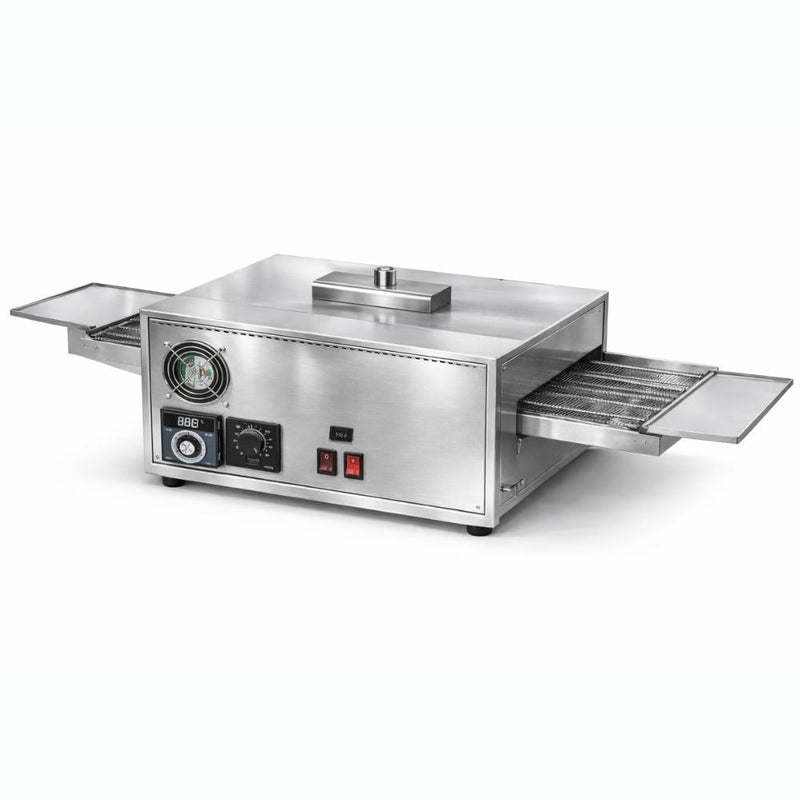 HORNO KINGSTAR HTPKG | Horno Transportador para Pizza | Gas | Pizzería Restaurante | Horno para Pizza Pizzero de Banda Cámara Piedra Comercial Industrial Acero Inoxidable Pizzería Restaurante Cocina Comercial Pastes Pan Negocio