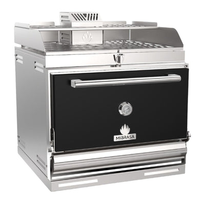 HORNO MIBRASA SPACE HMB SB 160-S | Horno Sobre Mesa | Soporte Bandejas | Acero | Restaurante Cocina Alimentos Cocina Industrial Restaurante Hotel Coccion Carne Mariscos Pollo Negocio Profesional Alimentos Cafetería Comedor Negocio Filete Pescado Verduras Carbón Comida Gourmet Calentar