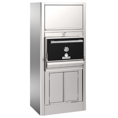 HORNO MIBRASA VERTICAL MAX HMB AC 75-VM | Horno Armario Completo Caliente | Acero | Cocina Industrial Restaurante Cafetería Cocina Industrial Restaurante Hotel Cortes Coccion Carne Mariscos Pollo Negocio Profesional Filete Pescado Verduras Carbón Comida Gourmet Calentar Cafetería Negocio Armario Bajo Industrial Pizzería Pizza Comedor Cooperativa Bistro