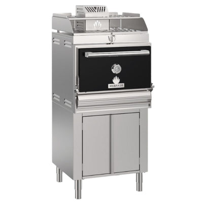 HORNO MIBRASA VERTICAL SPACE HMB AB SB 75-VS | Horno con Armario Bajo Caliente | Soporte Bandejas | Acero | Cocina Industrial Restaurante Cocina Industrial Restaurante Hotel Cortes Coccion Carne Mariscos Pollo Negocio Profesional Filete Pescado Verduras Carbón Comida Gourmet Calentar Cafetería Negocio Armario Bajo Industrial Pizzería Pizza Comedor Cooperativa