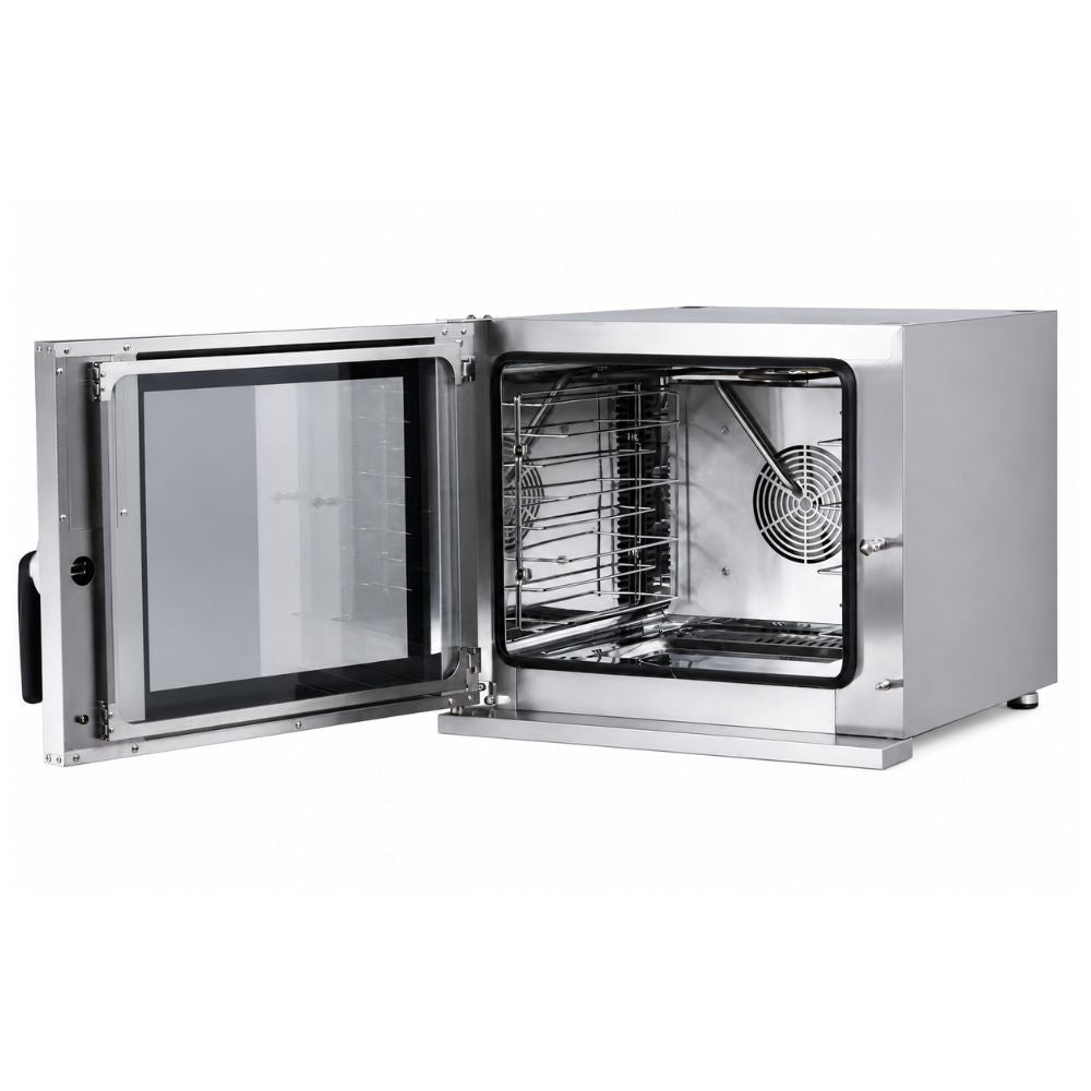 HORNO MIGSA SELECT HDM-600/220 | Horno Convección Digital | Rango de Temperatura de 50°C a 260°C | Acero Inoxidable | Restaurante Panadería Cocina Industrial | Horno de Convección Eléctrico Gas para Panadería Pastelería Pan Pasteles Galletas Acero Inoxidable Restaurante Cocina Industrial Pizzería Negocio