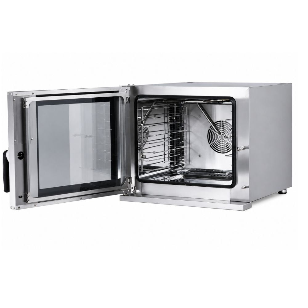 HORNO MIGSA SELECT HDM-600 | Horno Convección Digital | Rango de Temperatura de 50°C a 260°C | Acero Inoxidable | Restaurante Panadería Cocina Industrial | Horno de Convección Eléctrico Gas para Panadería Pastelería Pan Pasteles Galletas Acero Inoxidable Restaurante Cocina Industrial Pizzería Negocio