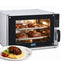 HORNO MIGSA SELECT HDM-800 | Horno Convección Digital | Rango de Temperatura de 50°C a 260°C | Acero Inoxidable | Restaurante Panadería Cocina Industrial | Horno de Convección Eléctrico Gas para Panadería Pastelería Pan Pasteles Galletas Acero Inoxidable Restaurante Cocina Industrial Pizzería Negocio