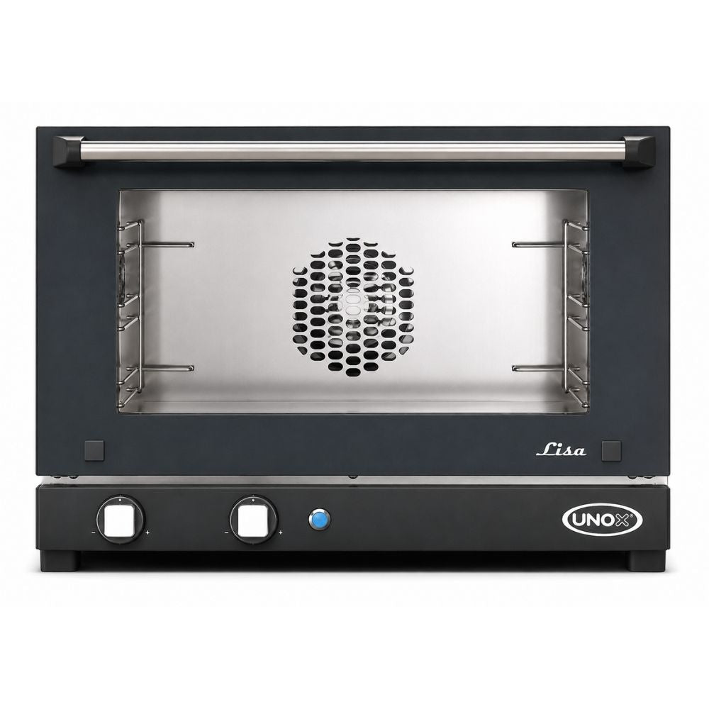 HORNO UNOX LISAXAF013 | Horno Convección | No Incluye Charolas | Acero Inoxidable | Restaurante Panaderia Cafeteria | Horno de Convección Eléctrico Gas para Panadería Pastelería Pan Pasteles Galletas Acero Inoxidable Restaurante Cocina Industrial Pizzería Negocio