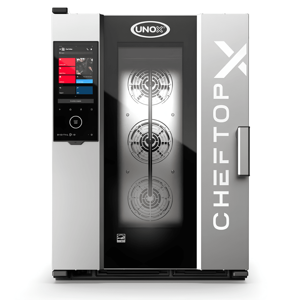 HORNO UNOX XEDA-1011-EXRS-CM | Horno Combinado | Eléctrico | Cámara de Cocción Moldeada en Acero 316L | Panaderia Restaurante Reposteria