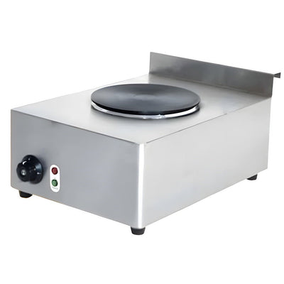 Parrilla Migsa HSC-2203, parrilla eléctrica 1 sección, en acero inoxidable.