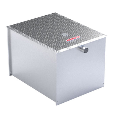 INTERCEPTOR DE GRASA Coriat IC-132 240320 | Interceptor de Grasa | 32 Kg | Acero Inoxidable | Hotel Restaurante Cafetería Gofres  Waffles Negocio Hotel Restaurante Cafetería Comida Snacks Desayunos Comida Rápida Desayunador Bistro Postre Pan Desayuno Pan Dulce Kiosco Plaza Comercial Buffet Nevería Heladería Paletería Local Comercial Pastelería Especializada Panadería Reposteros Independientes