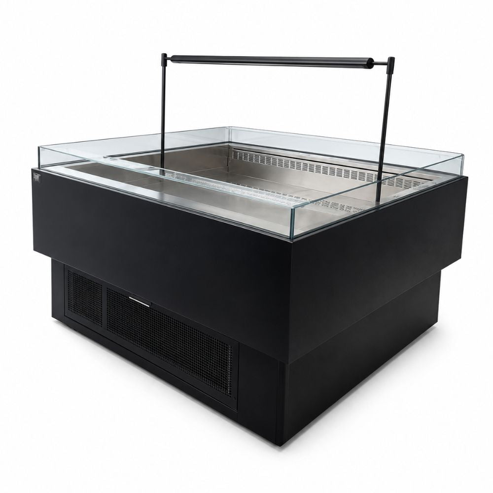 ISLA REFRIGERADA ABIERTA CRT CIBA-1800 200-012-029 | Isla Refrigerada | 215 Lt | Supermercados Tiendas de autoservicio Tiendas de conveniencia Minisupers Mercados Autoservicios Tiendas gourmet Distribuidores de alimentos