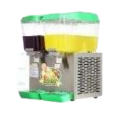 DISPENSADOR KEITER KREPPSLAND METLSJ-18x2 | Dispensador de Bebidas Frías | 2 Tanques de 18 litros C/U | Smoothies Frappes Cerveza