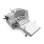 LAMINADORA RHINO LAMBA-169M | Laminadora de Piso con Bandas Reversibles | Ancho de Banda: 37 cm | Pizzería Panadería Restaurante | Laminadora de Masa para Pizza Pasta Hojaldre Estiradora Extendedora Comercial Industrial Acero Inoxidable Pizzería Panadería Pastelería Restaurante Negocio
