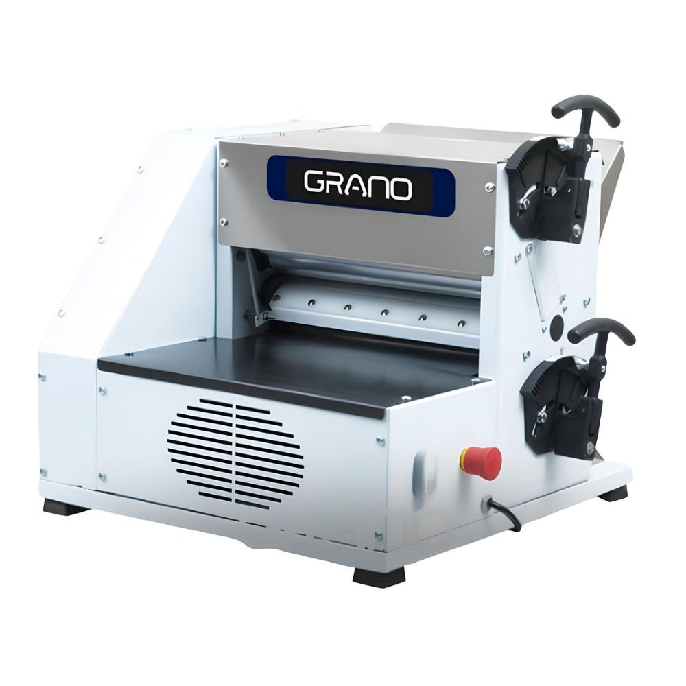 LAMINADORA GRANOMAQ MDP390 | Laminadora de Pizza | 350 Piezas por Hora | Acero Inoxidable | Pizzerías Panaderías Pastelerías Restaurantes Cafeterías Cocinas industriales Negocios de comida rápida Producción de alimentos a base de masa