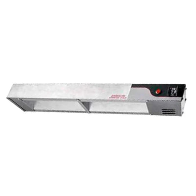 MIGSA ISW-02-B | Lampara | Mantener Alimentos Calientes Servicio de Catering | Reflectora de Calor | con Termostato | Acero Inoxidable | Restaurante Cocina Industrial Cafetería Hotel Bar Descongelar Resaltar Platos Secado de Alimentos 