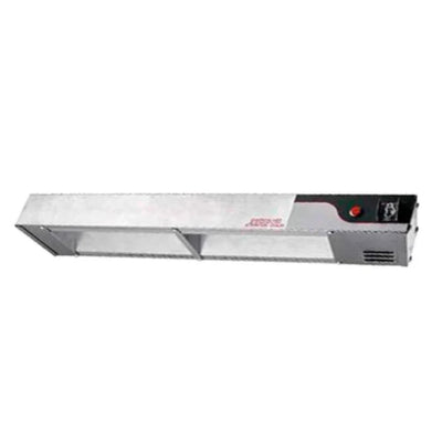 MIGSA ISW-03-B | Lampara | Resaltar Platos Secado de Alimentos | Reflectora de Calor | con Termostato | Acero Inoxidable | Restaurante Cocina Industrial Cafetería Hotel Bar Descongelar Mantener Alimentos Calientes Servicio de Catering
