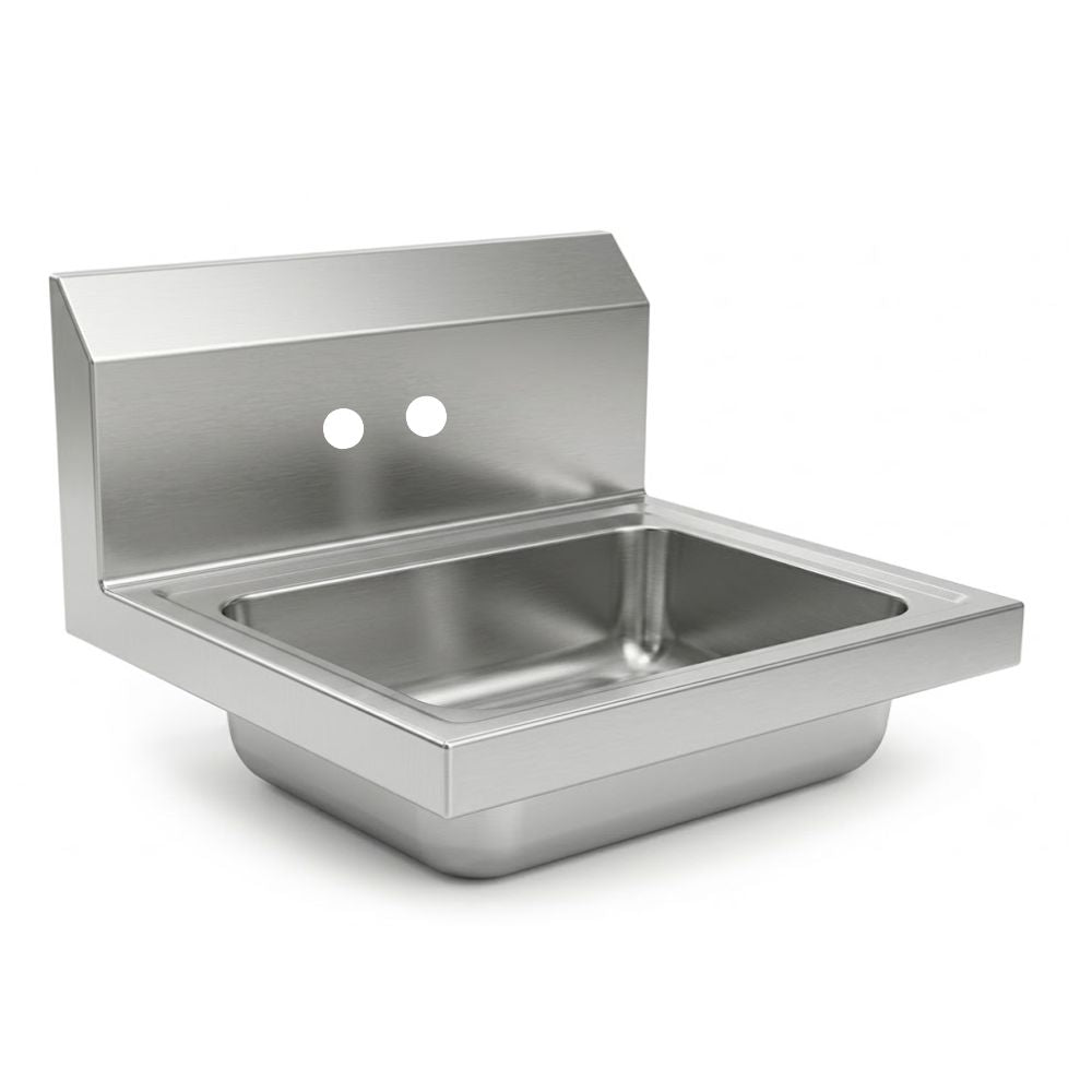 LAVAMANOS ADVANCE TABCO 7PS70EC | Lavamanos a Pared | Contra de Canasta 1½" | Acero Inoxidable | Restaurante Cocina Industrial