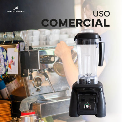 LICUADORA BALI EQUIPMENT PRO BLENDER HS-5250 EASY PRO | Licuadora Comercial | Velocidad Variable | Bares Hoteles Mixología Frappes Smoothies Cocina Industrial Restaurante Banquetes Bar Cafetería para Moler Triturar Licuar Puré LICUADORA BALI EQUIPMENT PRO BLENDER HS-5250 EASY PRO Ambientada