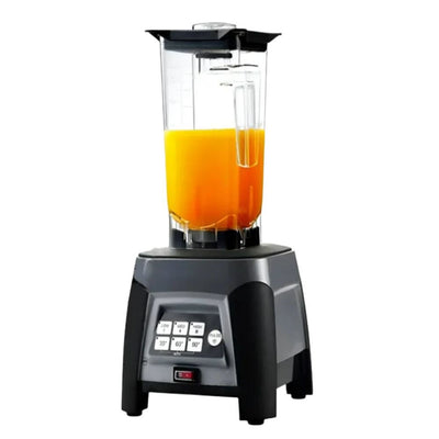 MIGSA BL-X-20 | Licuadora | Salsas Postres Restaurante | Comercial | Tiempos Pre-Programados de 35, 60 y 90 Segundos | 2 Litros | Vaso Copoliester | Bebidas Preparadas Licuar Cocina Smoothies Frappuchinos Tritura Hielo Cafetería Bistró Desayunador Hotel 