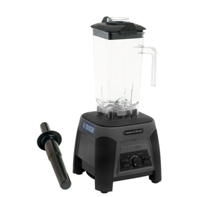 MIGSA BL-X1 | Licuadora | Smoothies Frapuchinos Tritura Hielo | Comercial | Velocidad Variable | 2 Litros | Vaso Copoliester | Salsas Postres Restaurante Cafetería Bistró Desayunador Hotel Bebidas Preparadas Licuar Cocina 