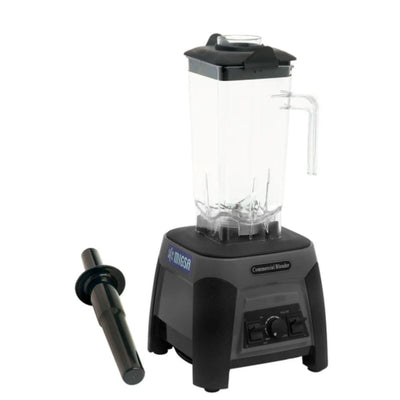 MIGSA BL-X1 | Licuadora | Smoothies Frapuchinos Tritura Hielo | Comercial | Velocidad Variable | 2 Litros | Vaso Copoliester | Salsas Postres Restaurante Cafetería Bistró Desayunador Hotel Bebidas Preparadas Licuar Cocina 