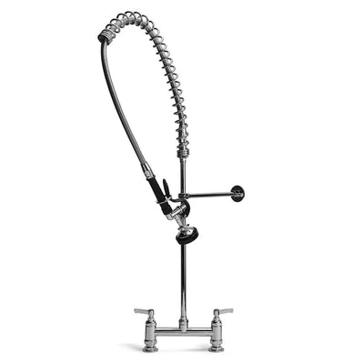 LLAVE DE PRE-LAVADO TKN TEKNIKITCHEN TKN2310 | Llave de Pr-lavado | Cubierta con Mezcladora | "8 | Restaurantes Hotel Cocina | Grifería Industrial Llave de Prelavado Mezcladora Cuello de Ganso Manguera Acero Inoxidable Cocina Industrial Restaurante Tarja Fregadero Hotel Cafetería