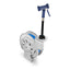 MANGUERA CON CARRETE RHINO MAPCA-10X | Manguera con Pistola y Carrete Retráctil | Longitud 10 m | Presión 300 a 1000 PSI | Acero Inoxidable | Cocina Industrial Hotelería Restaurante
