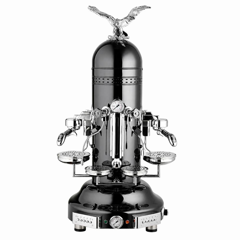 MÁQUINA DE CAFÉ ESPRESSO CRT EAGLE DE 2GR NEGRA 200-015-069 | Máquina de Café | 2 Grupos | Cafeterías Restaurantes Hoteles Coffee shops Negocios de café Bares Pastelerías Panaderías Buffets