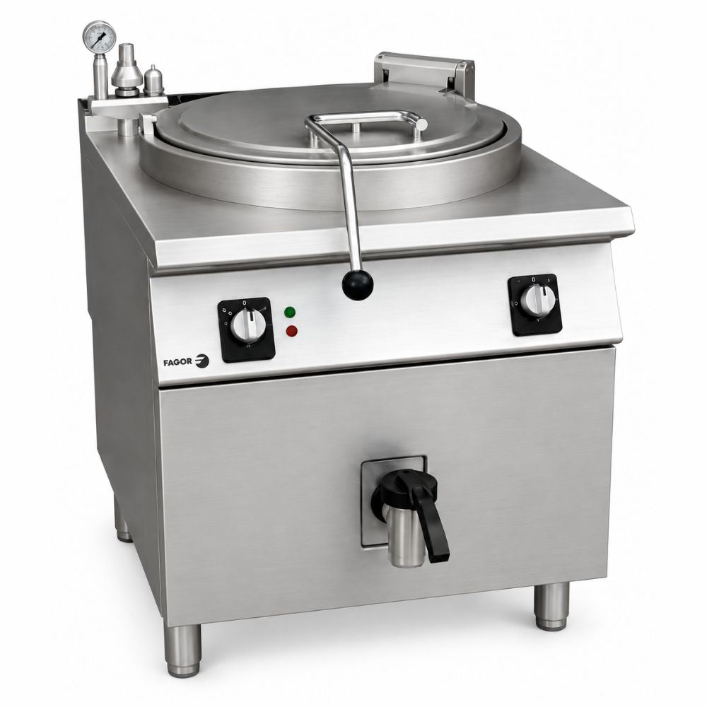 MARMITA FAGOR M-E915 | Marmita Baño María Gama 900 | Eléctrica | Capacidad: 150 Litros | Restaurante Comedor Industrial