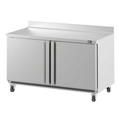 MESA CONGELADA INFRICO UC60FW | Mesa Refrigerada Encimera Profunda | 2 Puertas | 17 Pies Cúbicos | Acero Inoxidable | Restaurante Cafetería Cocina Guarniciones Comedores Industriales Cocinas Industriales Panadería Carnicería Preparación Sushi Postres Ensaladas Baguettes Refrigerar Bajo Barra Conservar Comedor