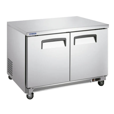 MIGSA UC-48F-2 | Mesa Fría Bar Procesamiento de Alimentos | Congelada | Control de Temperatura Digital | 340 Litros | Acero Inoxidable | Panaderías Pizzerías Establecimientos de Comida Alimentos Baguettes Preparación Sushi