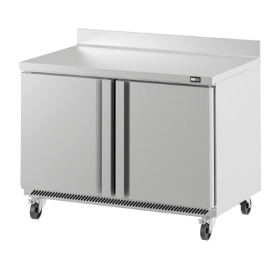 MESA REFRIGERADA INFRICO UC36RW | Mesa Refrigerada Bajo Barra | 2 Puertas | 10 Pies Cúbicos | Acero Inoxidable | Restaurante Cafetería Cocina Guarniciones Comedores Industriales Cocinas Industriales Panadería Carnicería Preparación Sushi Postres Ensaladas Baguettes Refrigerar Bajo Barra Conservar Comedor