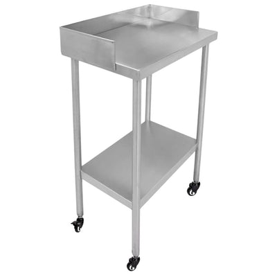 MESA MINDEJAL MLM1525175098 | Mesa Pasteur | Frente 60 cm | Acero Inoxidable | Cocina Industrial Restaurante Bar Superficie Amplia Ergonómica Resistente Multifuncional Ajustable Duradera Espacio de Almacenamiento Modular Compacta Estable Fácil de Limpiar Diseño Industrial Personalizable Versátil Antideslizante