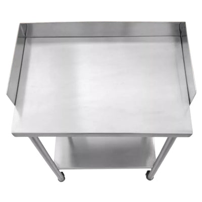 MESA MINDEJAL MLM1525175098 | Mesa Pasteur | Frente 60 cm | Acero Inoxidable | Cocina Industrial Restaurante Bar Superficie Amplia Ergonómica Resistente Multifuncional Ajustable Duradera Espacio de Almacenamiento Modular Compacta Estable Fácil de Limpiar Diseño Industrial Personalizable Versátil Antideslizante