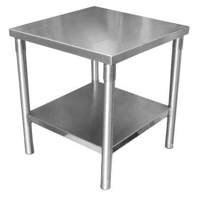 MESA MINDEJAL MLM1591402068 | Mesa de Trabajo | Frente 50 cm | Acero Inoxidable | Restaurante Cafetería Bar Superficie Amplia Ergonómica Resistente Multifuncional Ajustable Duradera Espacio de Almacenamiento Modular Compacta Estable Fácil de Limpiar Diseño Industrial Personalizable Versátil Antideslizante