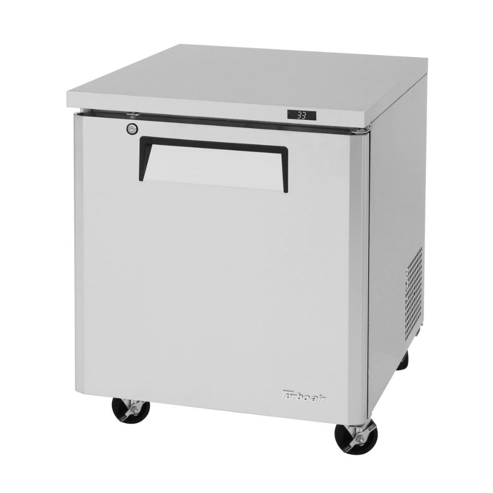 MESA REFRIGERADA TURBO AIR MUR28N | Mesa Refrigerada Bajo Barra | 6.5 Pies Cúbicos | Puerta Sólida | Acero Inoxidable | Bar Restaurante Cafetería Bar Restaurante Cafeteria Guarniciones Comedores Industriales Cocinas Industriales Panaderia Carniceria Preparación Sushi Postres Ensaladas Baguettes