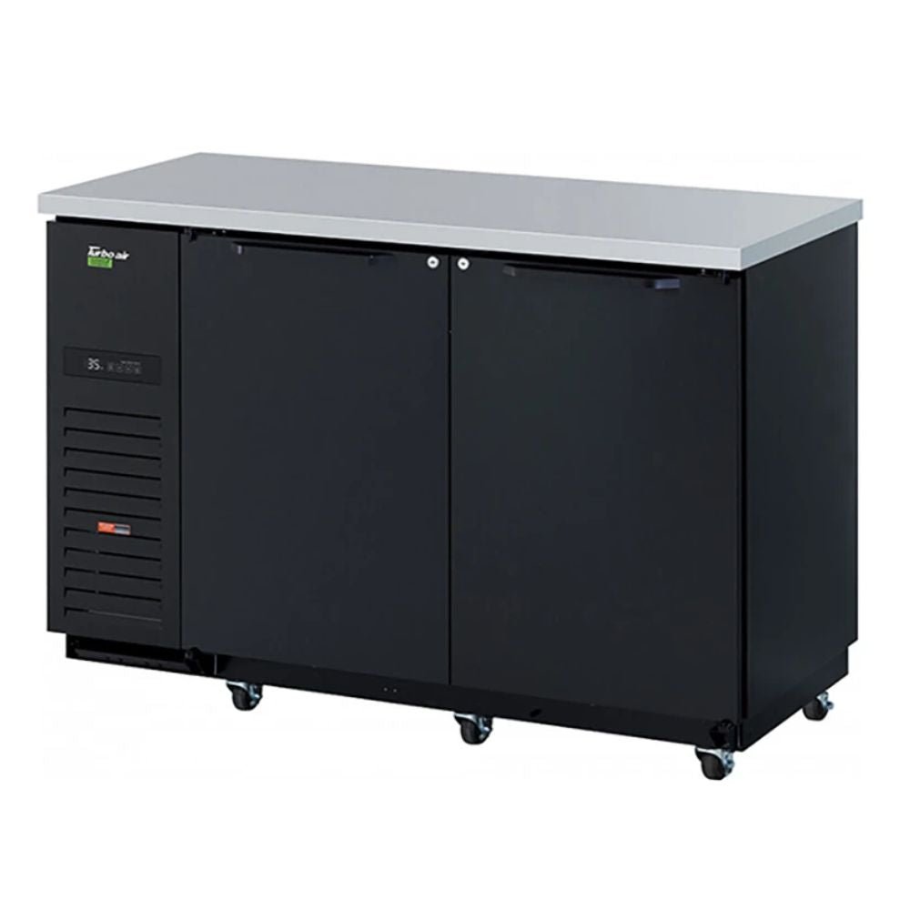 MESA REFRIGERADA TURBO AIR TBB2SBDN6 | Mesa Refrigerada Contra Barra | 19.4 Pies Cúbicos | 2 Puertas Sólidas | Acero Inoxidable | Bar Restaurante Cafetería Bar Restaurante Cafeteria Guarniciones Comedores Industriales Cocinas Industriales Panaderia Carniceria Preparación Sushi Postres Ensaladas Baguettes