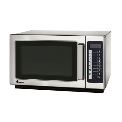MICROONDAS AMANA RCS10TS PROVI | Horno de Microondas Comercial | Hotel Bistro Cafetería Restaurante Cocina Hogar Negocio Calentar Puesto Oficina Calentar Rapido Alimentos 
