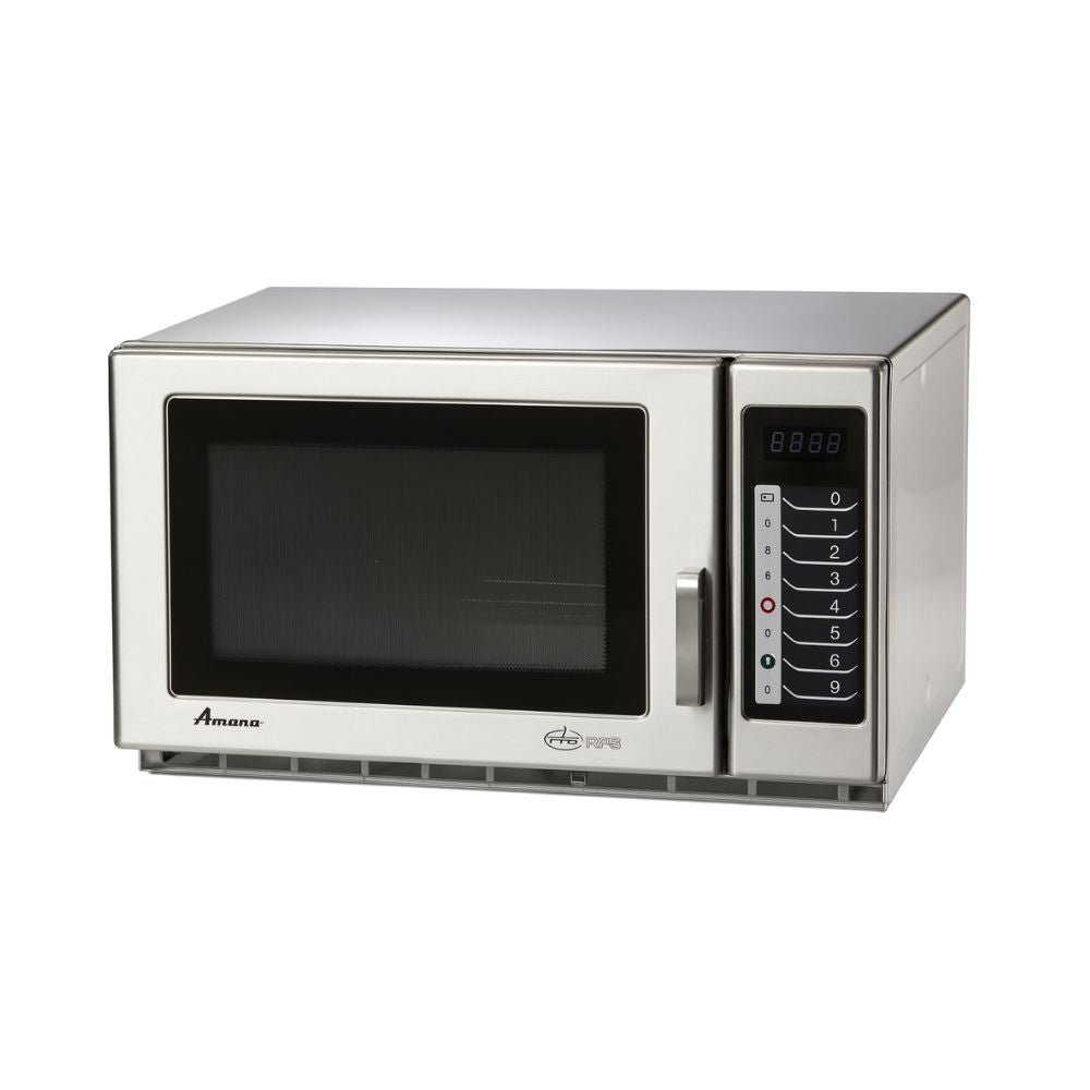 MICROONDAS AMANA RFS12TS | Horno de Microondas Comercial | Desayunador Cafetería Restaurante Cocina Hogar Negocio Calentar Puesto Oficina Calentar Rapido Alimentos 