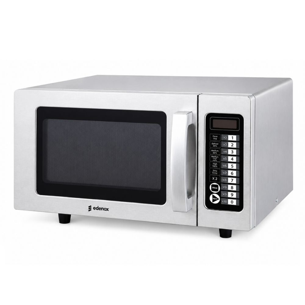 MICROONDAS EDENOX EDMO-1000E | Horno de Microondas Digital | Capacidad: 0.9 ft3 Pies Cúbicos | Cafetería Restaurante Restaurante Cocina Hogar Negocio Calentar Puesto Oficina Calentar Rapido Alimentos 