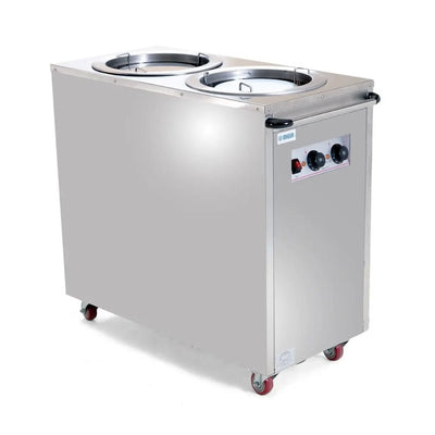 Migsa MCP-2 Calentador Eléctrico Platos Doble Restaurante Catering Banquetes Alimentos Imagen Ilustrativa
