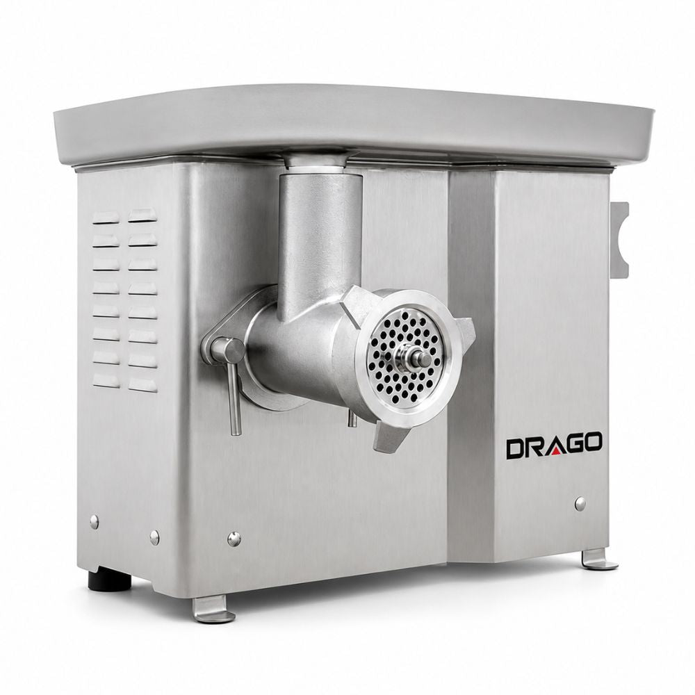 MOLINO DRAGO MC-22 | Molino de Carne 22 | Acero Inoxidable | Carnicería Cocina Industrial