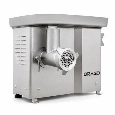 MOLINO DRAGO MC-22 | Molino de Carne 22 | Acero Inoxidable | Carnicería Cocina Industrial