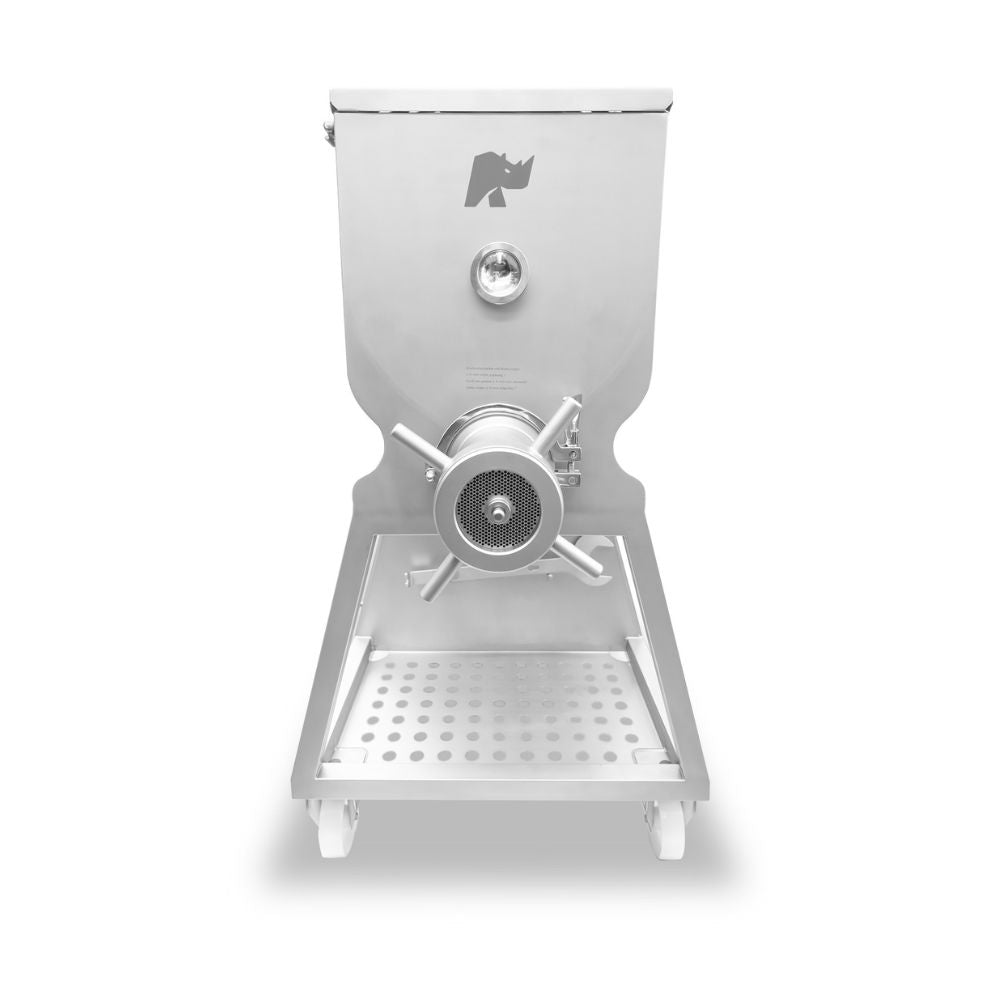 MOLINO RHINO MOLME-1300 | Molino Mezclador | Capacidad de Tolva: 50 kg | Capacidad de Producción: 1300 kg / hr | Carnicería Restaurante Cocina Industrial Carnicería Restaurante Cremeria Carne Molida Roja Puerco Res Pollo Negocio Cocina Industrial 